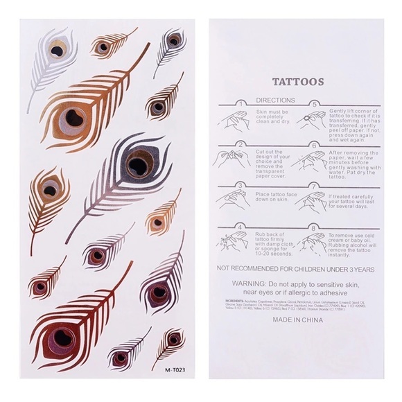 Gold Tattoos. SALE, NO OFFERS ❗️ - Picture 2 of 2